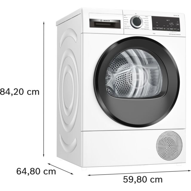 WQG245A0GB, Heat pump tumble dryer