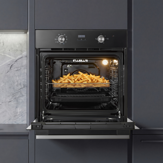 Midea MBO65M90D2-BK Multifunction Built-In Oven Black