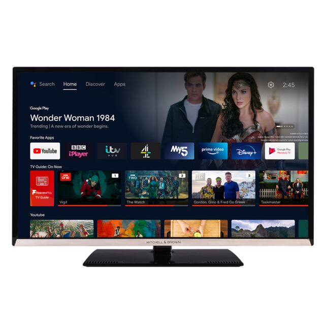 Mitchell And Brown JB-32FH1811DSMA 32inch Led, Freeview HD , Full HD, Central Stand, 3 HDMI, 1 USB , S