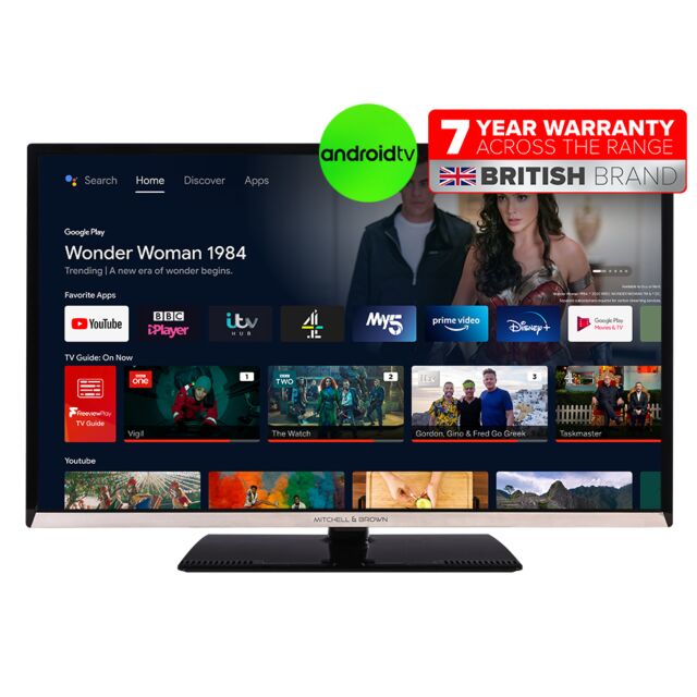 Mitchell And Brown JB-32FH1811DSMA 32inch Led, Freeview HD , Full HD, Central Stand, 3 HDMI, 1 USB , S