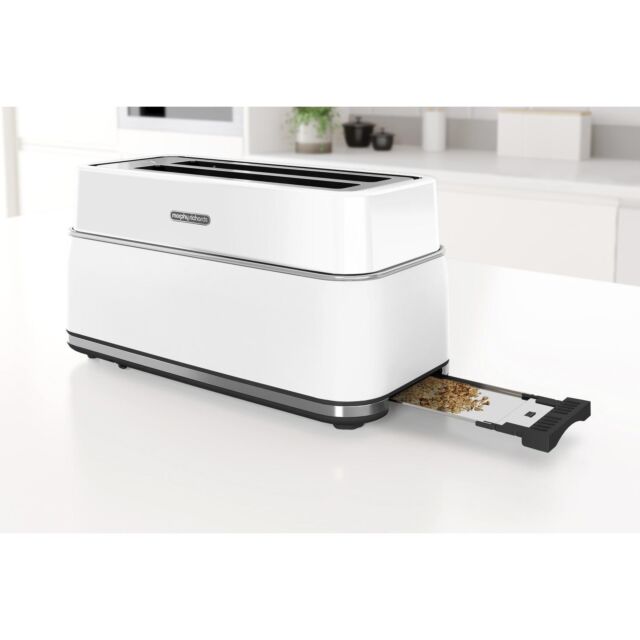 Morphy Richards 245704 Signature 4 Slice Toaster - Moonlight White