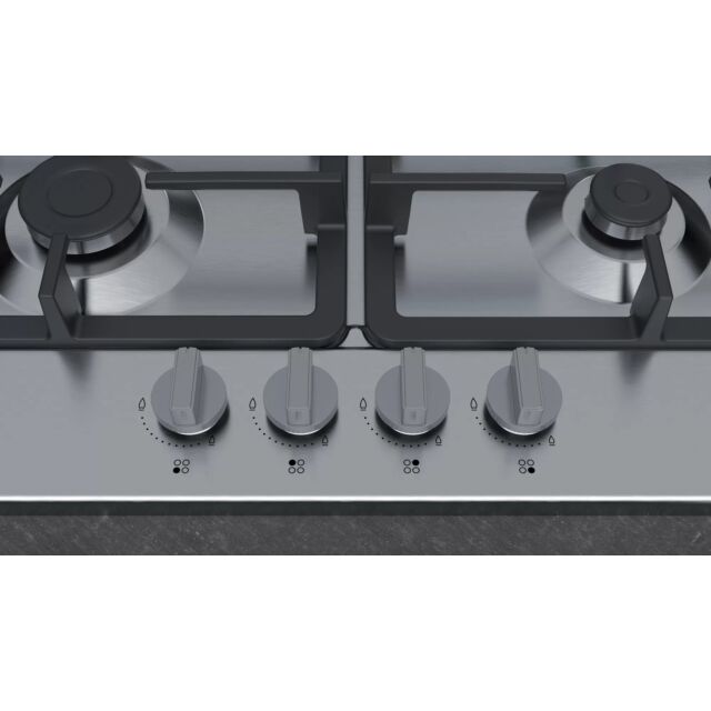 NEFF T26BB59N0 58cm Gas Hob - Stainless Steel