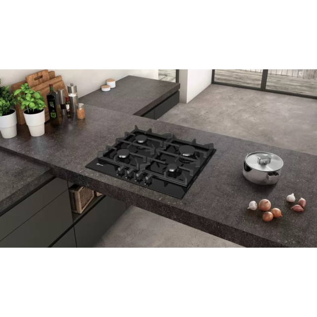 Neff T26DS49S0 60cm Gas Hob - Black