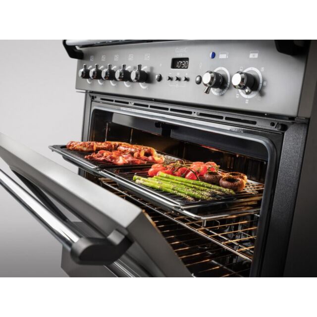Rangemaster CLAS90FXEISL/B Classic Fx 90 Induction Slate/Brass