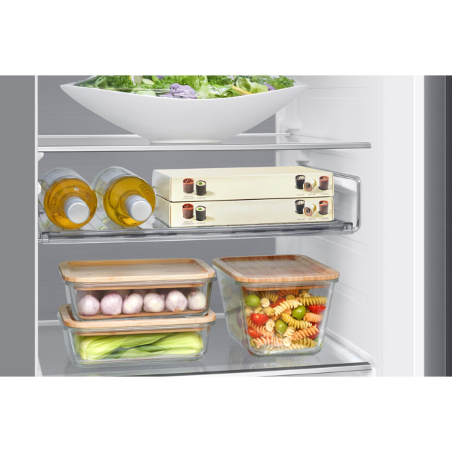 Samsung RS90F66BETEU - Fridge Freezer 91.2cm Silver