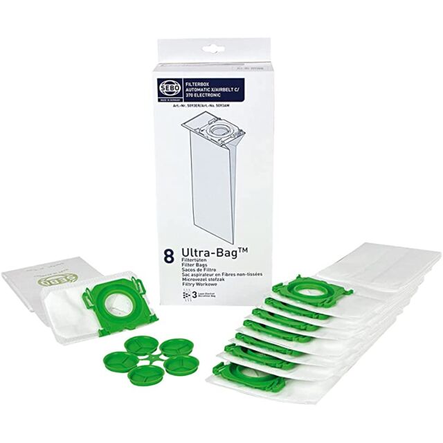 Sebo 5093ER Ultra Bags X C Upright Cleaners