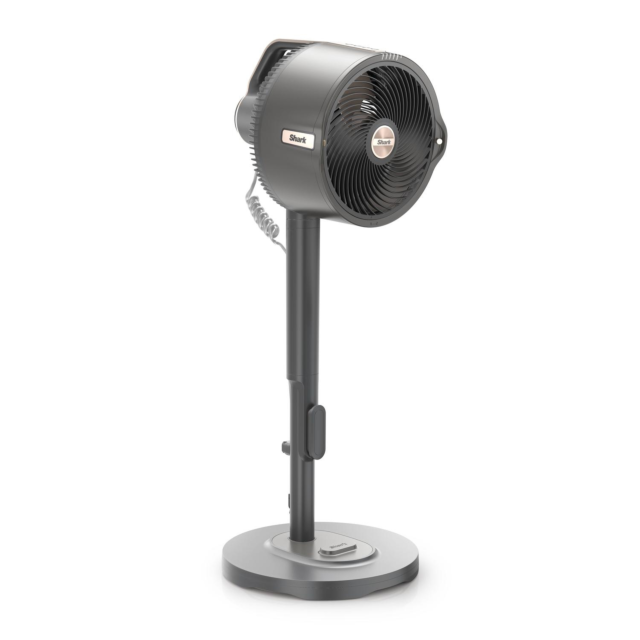 Shark 307FA300UK Shark FlexBreeze Pro Mist Indoor & Outdoor Fan & Outdoor Misting System - Dark Gray, Charcoal