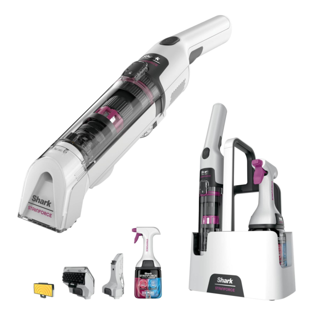 Shark HX100UKT Cordless Stain Cleaner - White