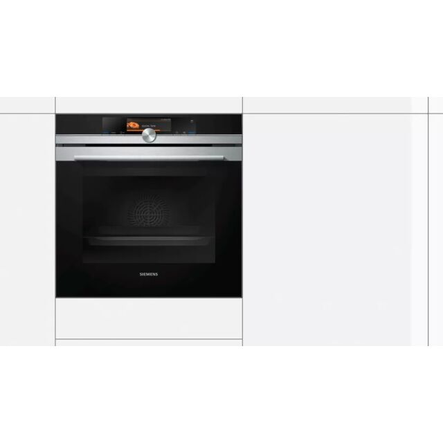 Siemens HR678GES6B 59.4cm Built In Electric Single Oven - Stainless Steel