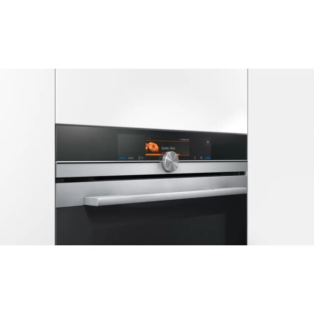Siemens HR678GES6B 59.4cm Built In Electric Single Oven - Stainless Steel