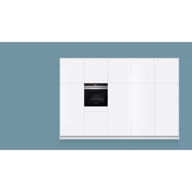 Siemens HR678GES6B 59.4cm Built In Electric Single Oven - Stainless Steel