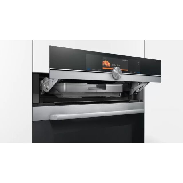Siemens HR678GES6B 59.4cm Built In Electric Single Oven - Stainless Steel