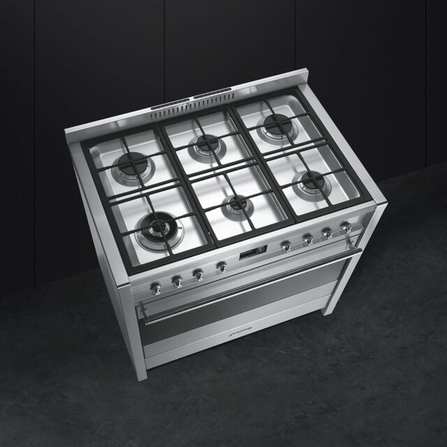 Smeg A1-9 90 Cm Single Cavity Dual Fuel