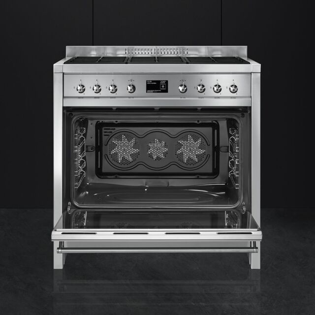 Smeg A1-9 90 Cm Single Cavity Dual Fuel