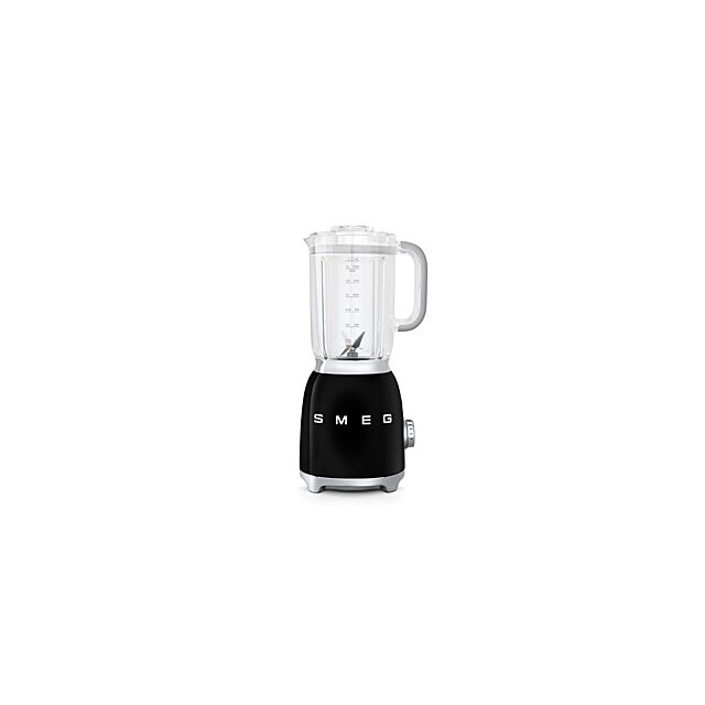Smeg BLF01BLUK Black Retro Style Blender 1.5 Litre With Ice Crush