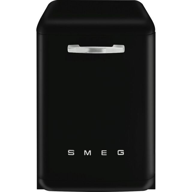 Smeg DFFABBL 60cm 50s style Freestanding Dishwasher Black