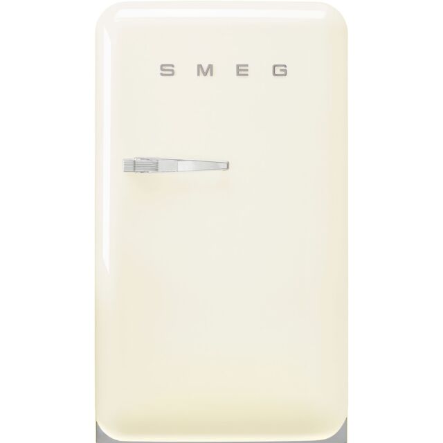 Smeg FAB10RCR5 55cm Fridge with Icebox Right Hand Hinge, Cream