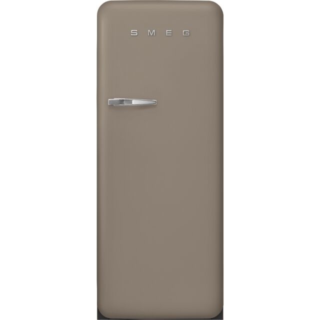 Smeg FAB28RDTP5 60cm 50s Style Right Hand Hinge Fridge with Icebox Taupe