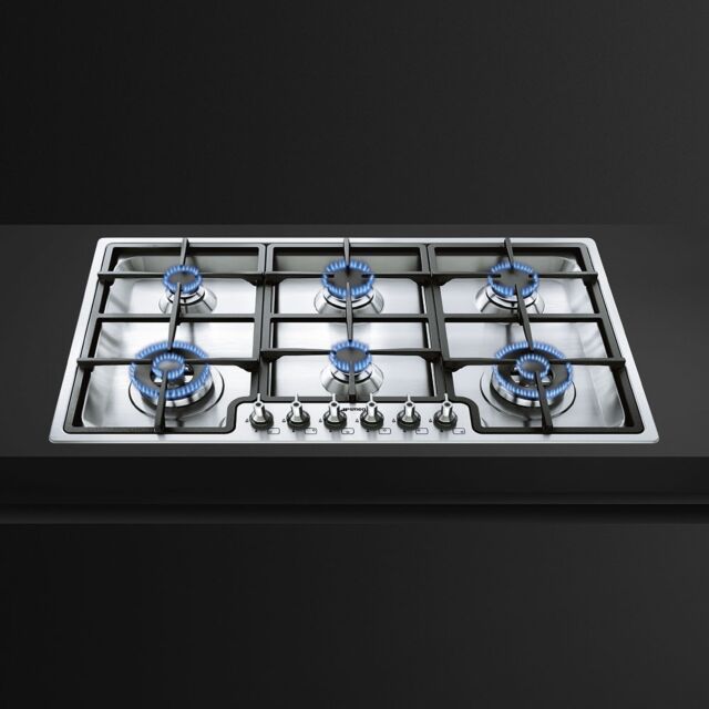 Smeg PGF96 Smeg Classic 6 Burner Gas Hob