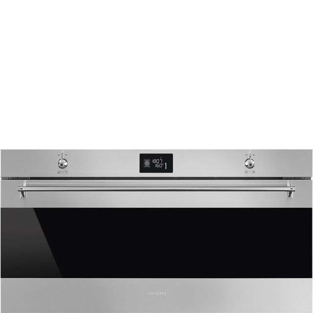 Smeg SFR9390X 90cm Reduced Height Classic Single Oven Stainless Steel
