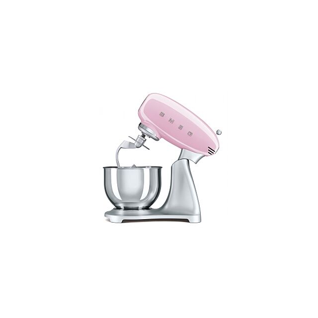 Smeg SMF01PKUK Pink Retro Style Stand Mixer