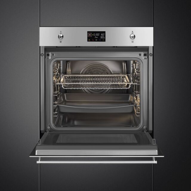 Smeg SO6302M2X 60cm Classic Speedwave XL Combi Microwave Stainless Steel