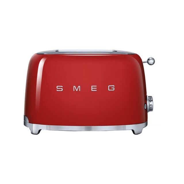 Smeg TSF01RDUK Red Retro Style Toaster 
