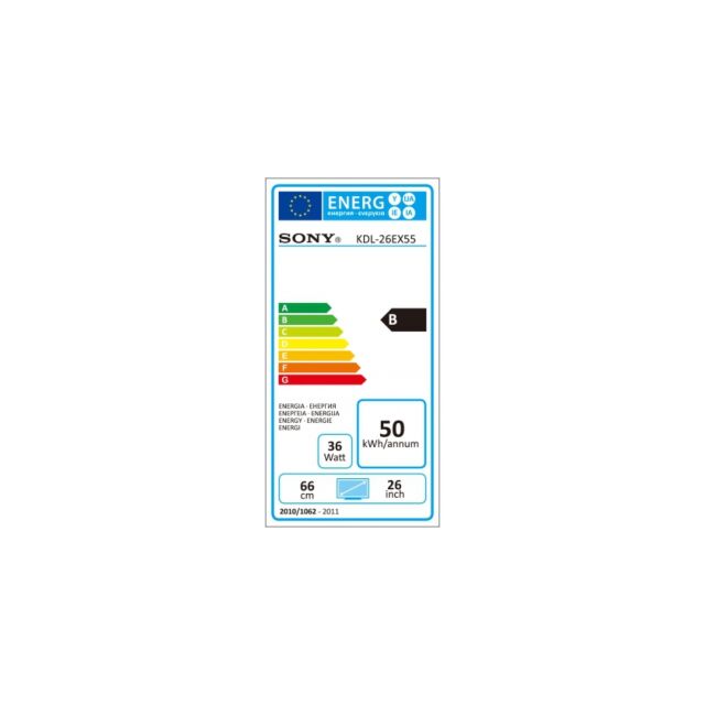 Sony KDL26EX553BU 26' Freeview HD Led TV With Built-In Wifi